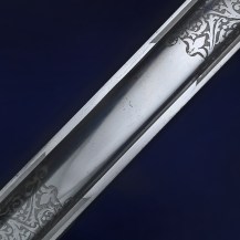 British WW1 Infantry Officers Sword of Captain Charles Roydon Brown MC MID, Essex Regt, KIA France 1917 36
